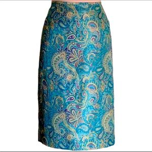 Le Suit size 16 blue skirt